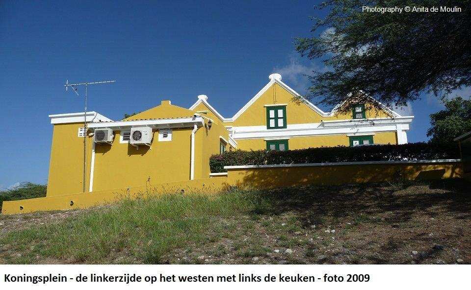 19. Koningsplein linkerzijde op het westen met keuken 2009